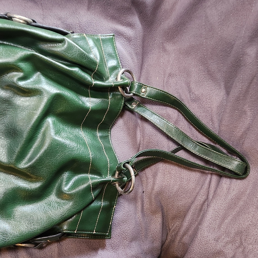 Rosetti Forest Green Tote Bag